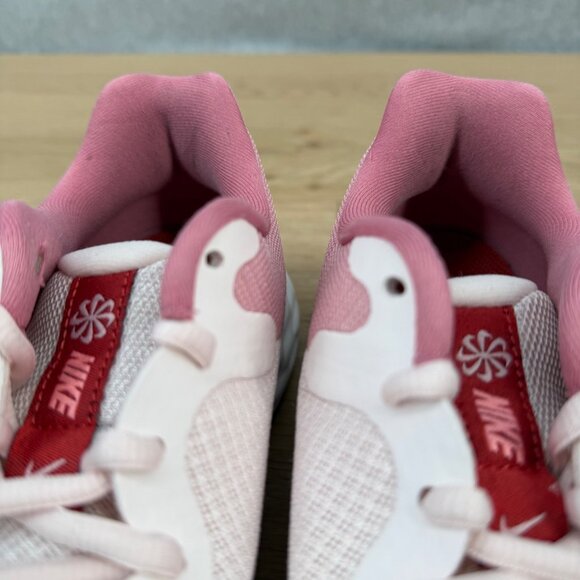 Nike Womens Revolution 6 Road Running Shoes Size 11 Pink White Athletic DC3729 - Picture 8 of 14